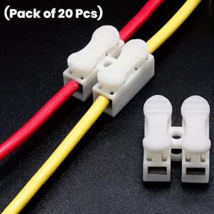 Pack of 20 Pcs – Quick Wiring Terminal CH-2