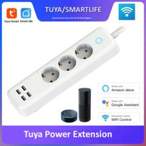 Tuya Smart Power Strip Extention 3 EU