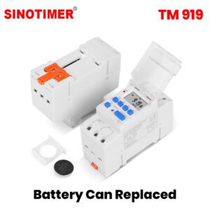 SinoTimer TM919 Timer Battery Replaceable