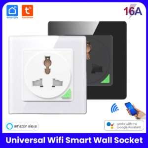 Tuya Smart 16A WIFI Socket Wall Switch