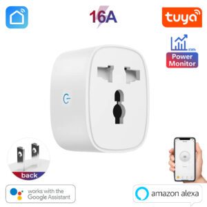 16A Smart Wifi Universal Plug PowerMeter