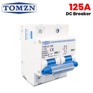 TOMZN 125A DC Breaker for Battery Solar PV DC600V Original