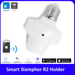EWeLink WiFi E27 LED Bulb Holder Adapter Lamp RF Supprted