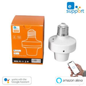 EWeLink WiFi E27 LED Bulb Holder Adapter Lamp RF Supprted