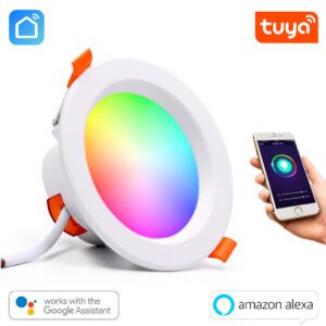 Tuya Smart Wifi Ceiling Light Dimmable RGB+CW+WW 7 Watt