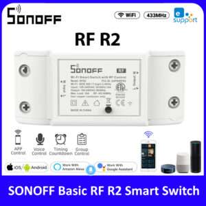 Sonoff RFR2 Wifi Breaker  With/ Without Remote