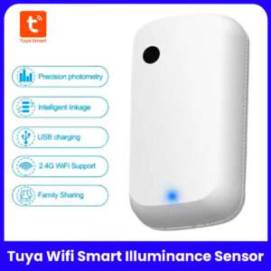Tuya Smart Home Wireless Illuminance Sensor 12V Light Sensor