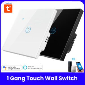 1 Gang WiFi Wall Touch Switch Tuya Smart Life app Wireless