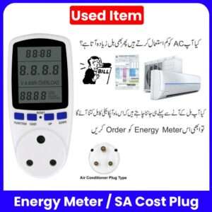 Digital Voltage Watt Electricity Cost Meter SA Used Item40%OFF