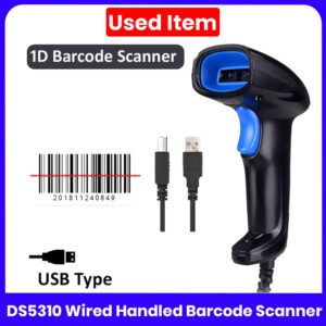 DyScan DS5310 Wired Handled Barcode Scanner Used Item 40% OFF