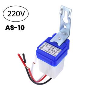 AS-10 Auto On/Off  Street Light Photocell Switch 220V/12V