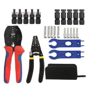 Solar Panel Crimping Tool Kit Set